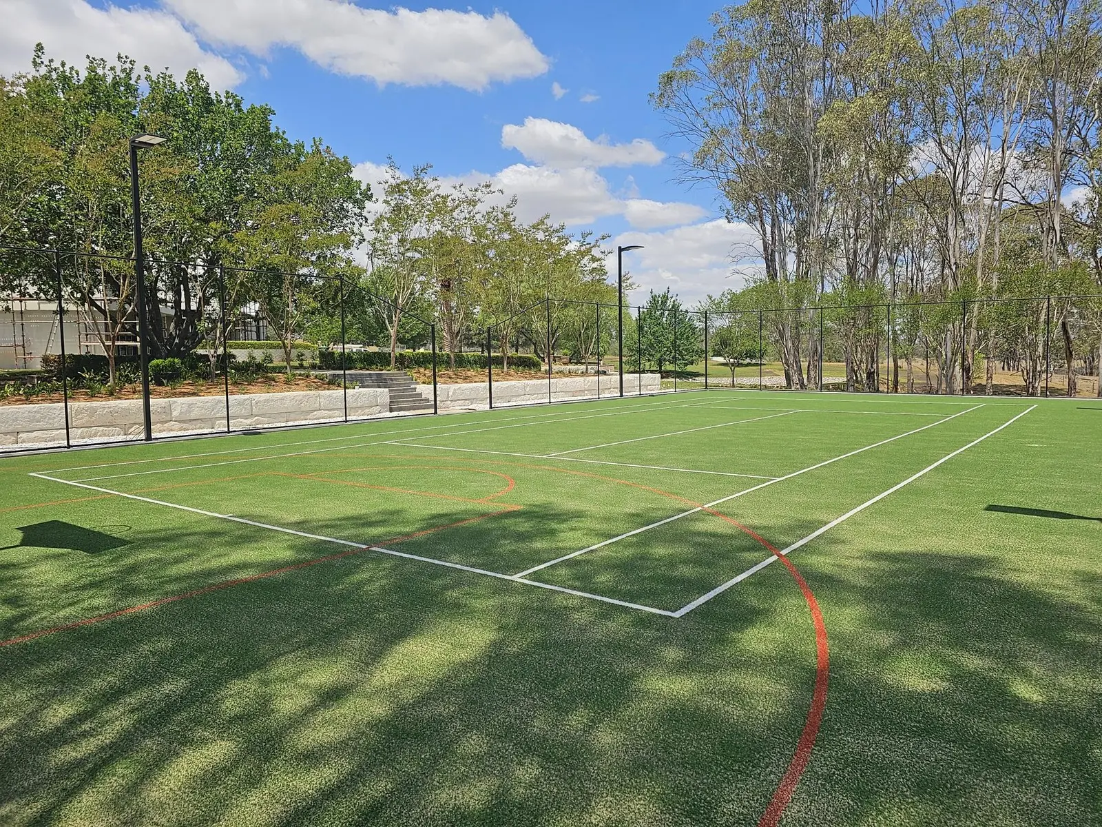 Tennis court lighting